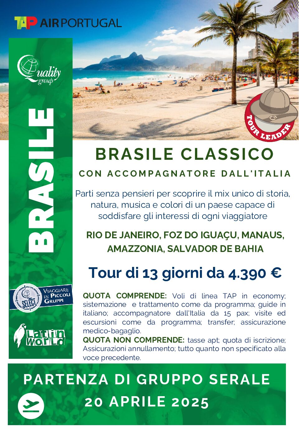 BRASILE 20 Aprile 2025