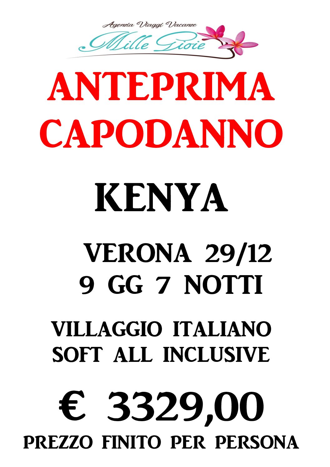 Kenya 29 Dicembre 2025