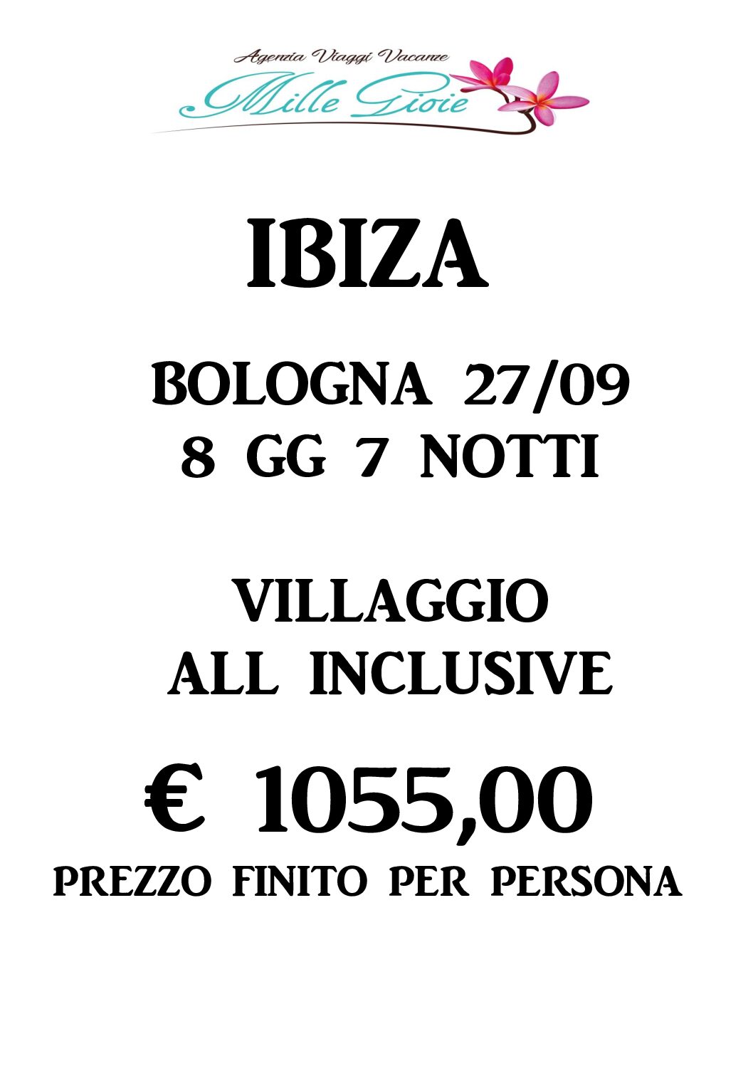 Ibiza 27 Settembre 2025