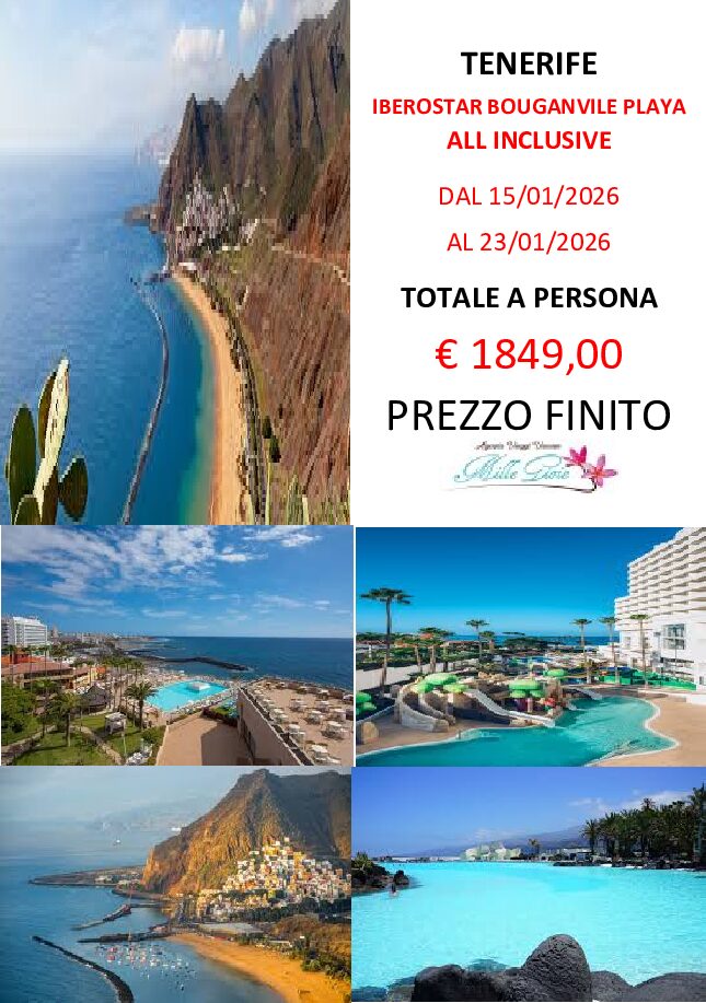 Tenerife 15 Gennaio 2026