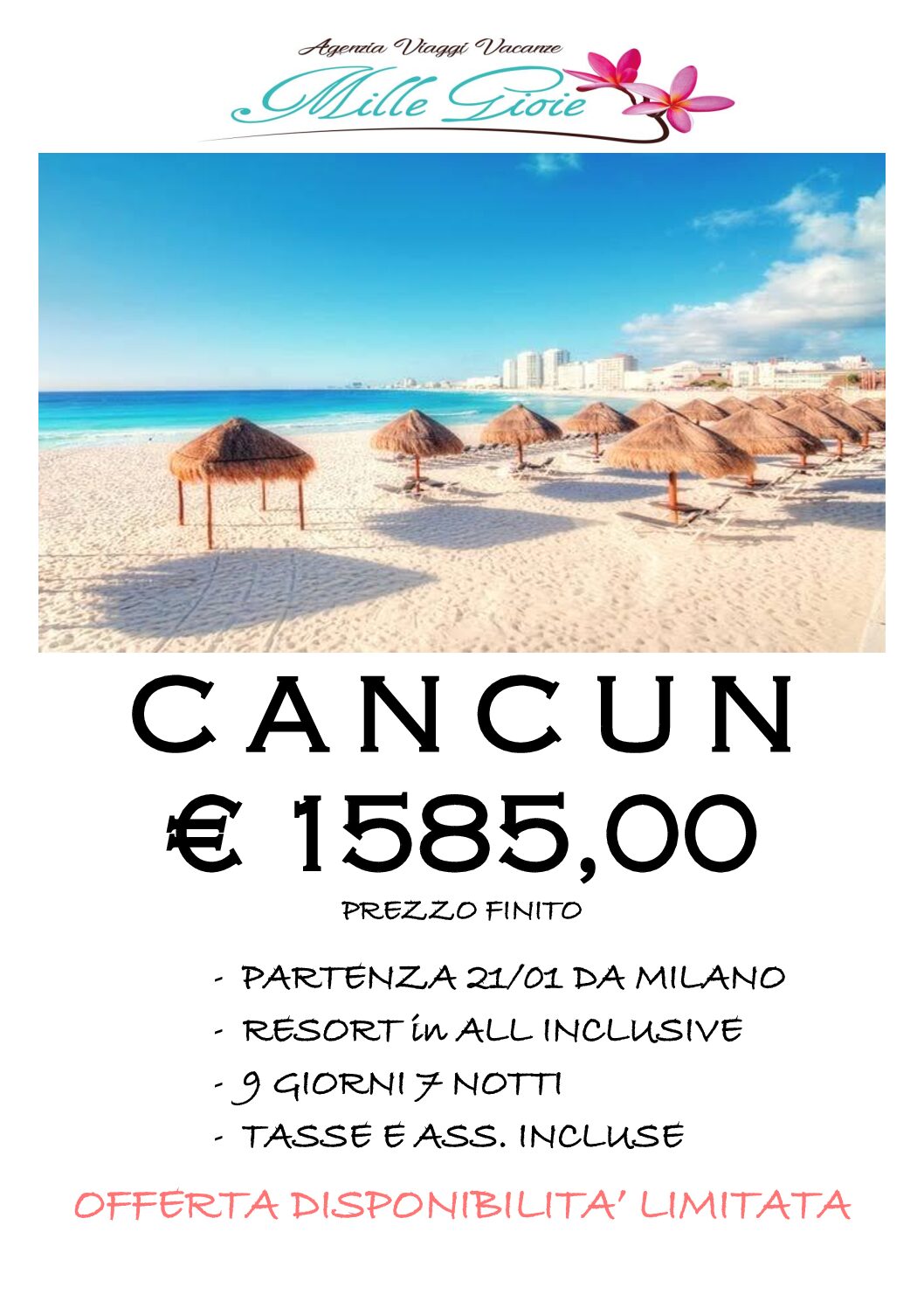 CANCUN 21 Gennaio 2027