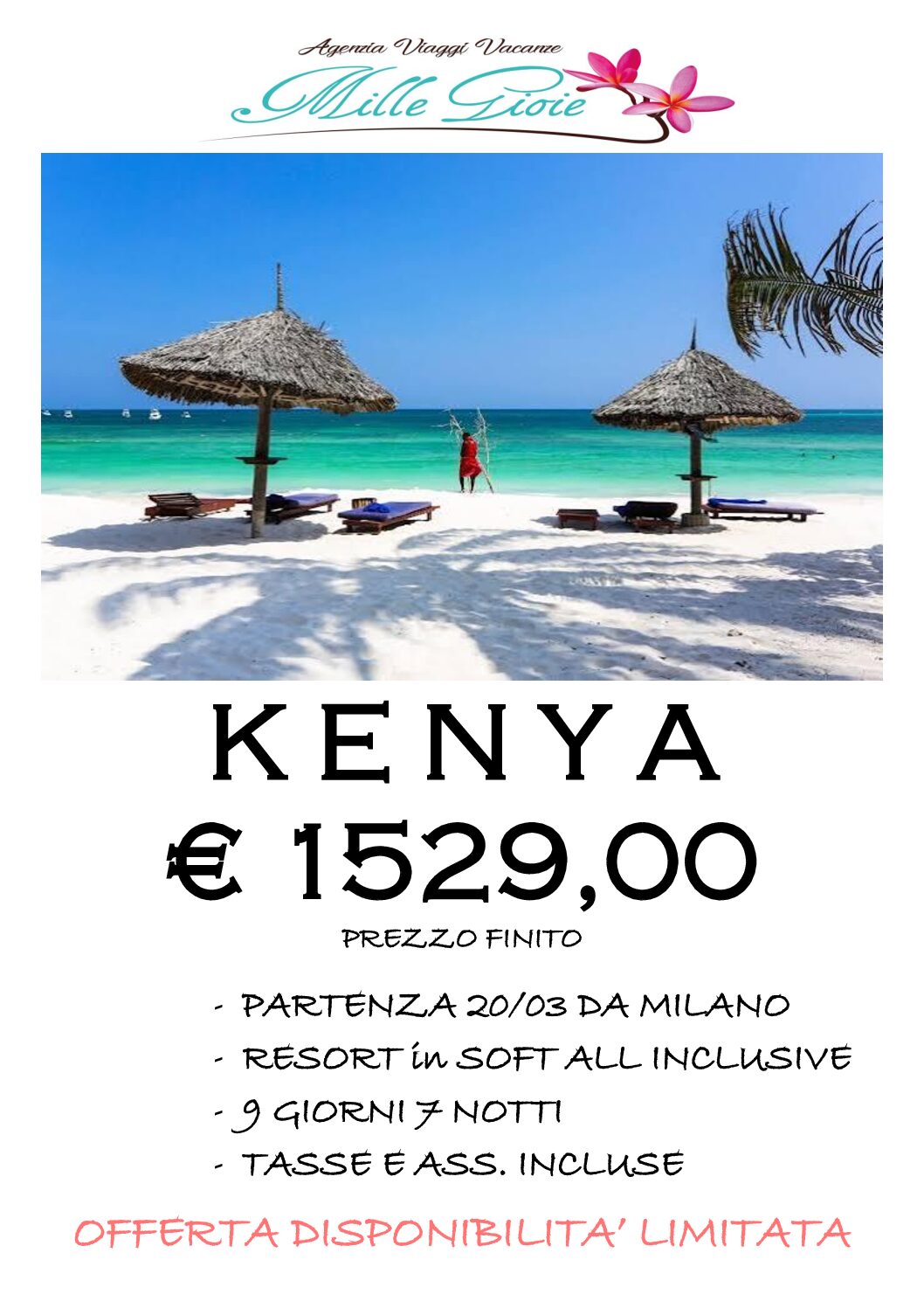 KENYA 20 Marzo 2027