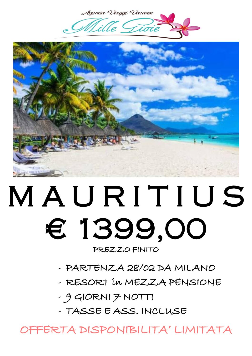 MAURITIUS 28 Febbraio 2027